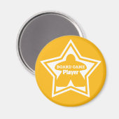 ボードゲームプレーヤー用白枠磁石 マグネット (正面/裏面)