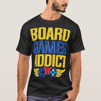 ボードゲーム中毒 Tシャツ