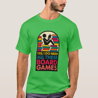 ボードゲーム愛好家 Tシャツ