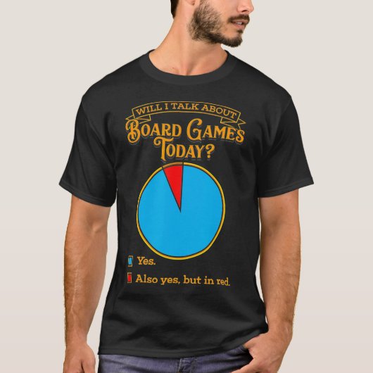 ボードゲーム愛好家  Tシャツ (正面)