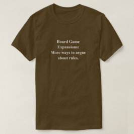 ボードゲーム拡張パック 楽しいフレーズ 白文字 Tシャツ