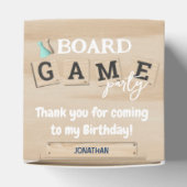 ボードゲーム誕生日招待状 フェイバーボックス (上部)