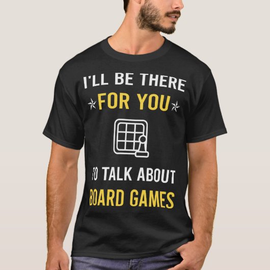 ボードゲーム談義 Tシャツ (正面)