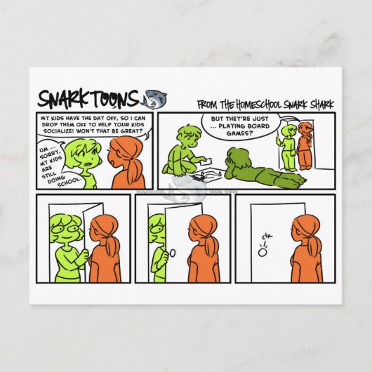 ボードゲーム ポストカード (正面)