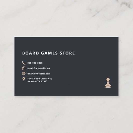 ボードゲーム 名刺 (裏面)