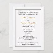 ボードゲーム：2匹遊の猫がチェスの試合 招待状 (裏面)