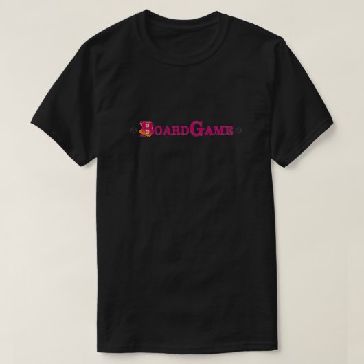 ボードゲームIII Tシャツ (デザイン正面)