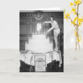 ボードビルの誕生会: 1926年 カード (黄色い花)