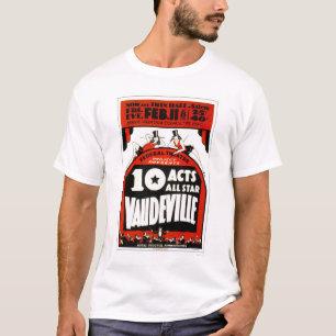 ボードビルオールスター1938 WPA Tシャツ