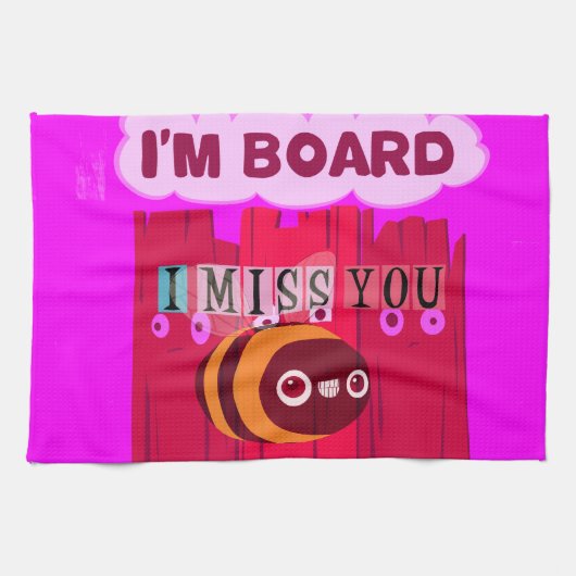 ボードビーアートプリント キッチンタオル (横)