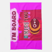 ボードビーアートプリント キッチンタオル (縦)