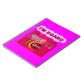 ボードビーアートプリント ノートブック (左側)