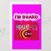 ボードビーアートプリント 便箋 (正面/裏面)