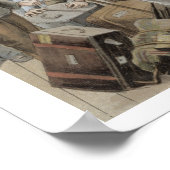 ボード上で行くティルベリー， 'P & O Pencillings ポスター (角)