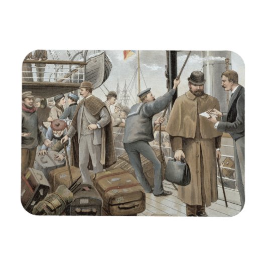 ボード上で行くティルベリー, 'P & O Pencillings マグネット (横)