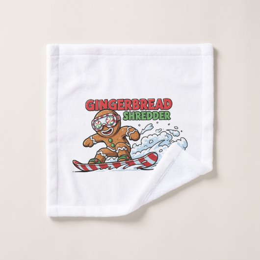 ボード上のクッキー ウォッシュタオル (ウォッシュタオル)