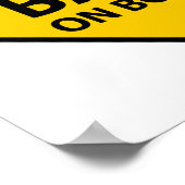 ボード上のベビー- 04-ベビー-big-bg-1 ポスター (角)