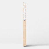 ボード用の布デザイン上の白い装飾レース Case-Mate iPhoneケース (裏面 / 左)