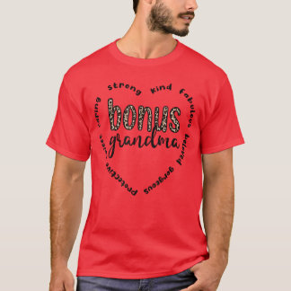 ボーナスおばあちゃん感謝ベストボーナス祖母 Tシャツ