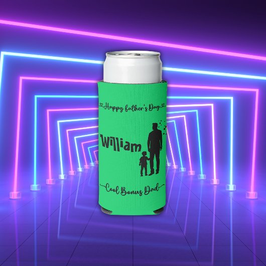 ボーナスクールパパハッピーファーザーズデイ | スリム缶クーラー