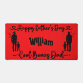 ボーナスクールパパハッピーファーザーズデイ | デスクマット (正面)