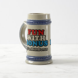 ボーナスステインのおもしろい ビールジョッキ