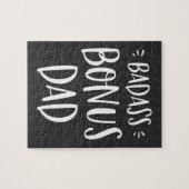 ボーナスパパおもしろい義父ギフト父の日の義父 ジグソーパズル (横)