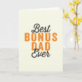 ボーナスパパの父の日ギフトカード カード (黄色い花)