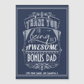 ボーナスパパをしてくれてあ素晴らしりがとう – Stepdad (正面)