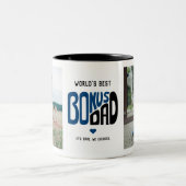 ボーナスパパ写真タイプデザイン ツートーンマグカップ (中央)