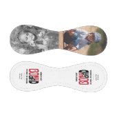 ボーナスパパ父の日の写真コラージュ 野球ボール (パネル)