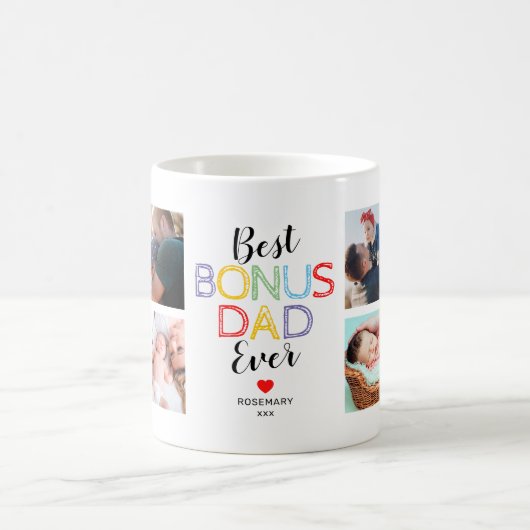 ボーナスパパ父の日フォトコーヒーマグ コーヒーマグカップ (中央)