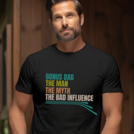 ボーナスパパ父親おもしろいズユニーク・デイ・メンズ Tシャツ