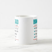 ボーナスパパ、義父 コーヒーマグカップ (中央)