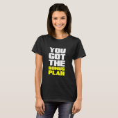 ボーナスプラン モチベーションアップ 楽しい Tシャツ (正面フル)