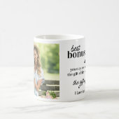 ボーナスマパーソナライズされたマフォトステップ母の日 コーヒーマグカップ (中央)