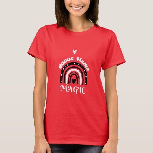 ボーナスママ魔法Tシャツ Tシャツ (正面)