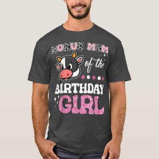 ボーナスマムオブザ誕生日ガールファーム納屋周囲の庭パーティー Tシャツ