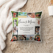 ボーナスマムステップマム引用文台本12フォトコラージュ クッション (ブランケット)