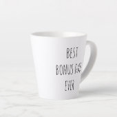 ボーナス最高のパパあり カフェラテマグ (右アングル)