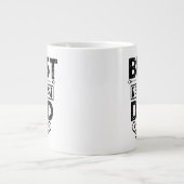 ボーナス最高のパパあり ジャンボコーヒーマグカップ (正面)