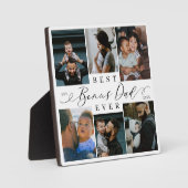 ボーナス最高のパパあり | 父の日6写真コラージュ フォトプラーク (正面)