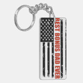 ボーナス最高のパパ常フラグ キーホルダー (正面左)