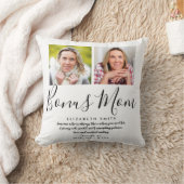 ボーナス・マム・ステップマム台本引用文2フォトスロー・ピロ クッション (ブランケット)