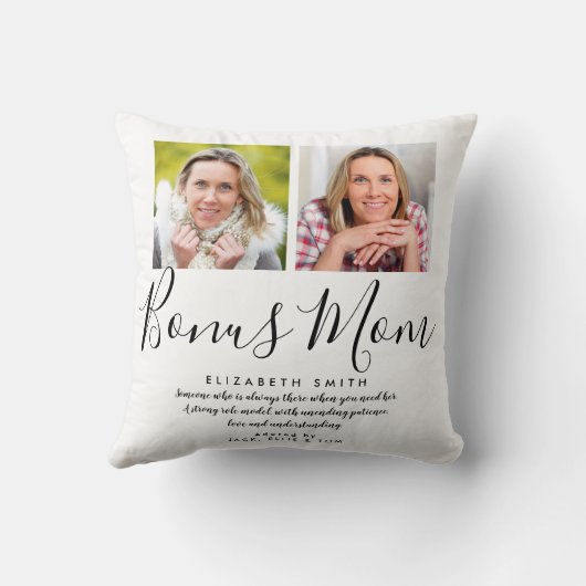ボーナス・マム・ステップマム台本引用文2フォトスロー・ピロ クッション (裏面)