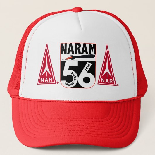 ボーナスNARロゴのNARAM56帽子 キャップ (正面)