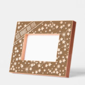 ボーナ最高のスパパは今までにかわいい星の天の義父 レーザー彫刻フレーム (左)