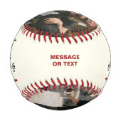 ボーナ最高のスパパ史上父親ギフト 野球ボール (裏面)