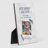 ボーナ最高のスパパEver Photo Faters Day Keepsake フォトプラーク (側面)