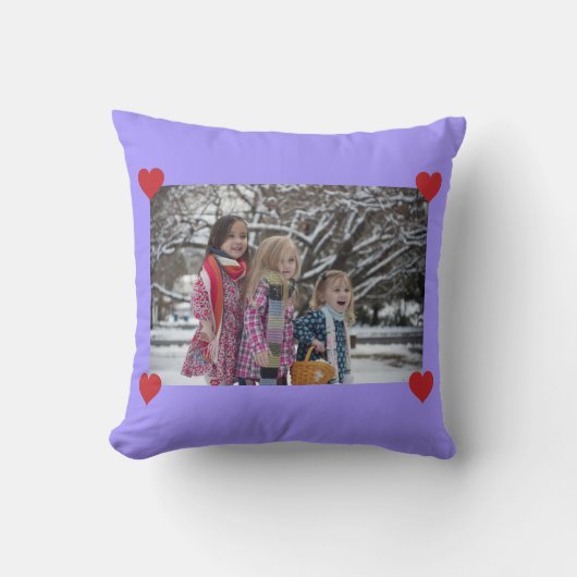 ボーナ誇りを持ったーママ義母の写真ママの日 クッション (正面)